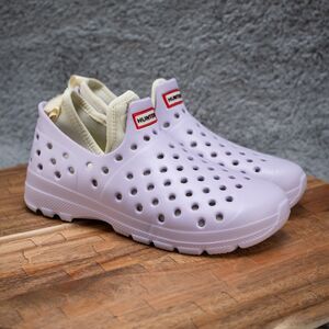 NEW HUNTER Lightweight Water Shoe W/Removable Innersole Light Mauve Kids Size 13